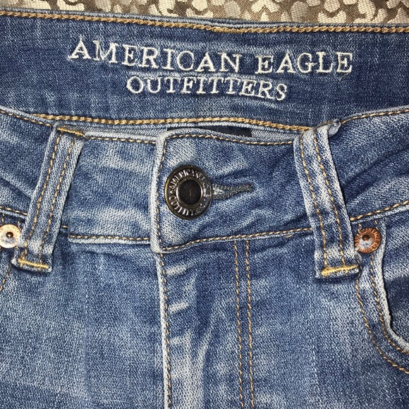 AE hi-rise shortie super stretch shorts - Picture 2 of 3